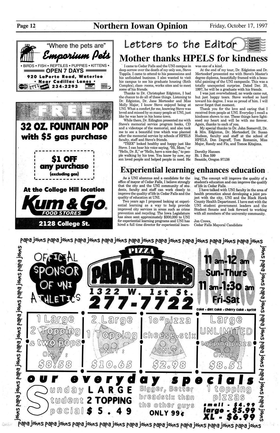 Archival Scanned Page with Text