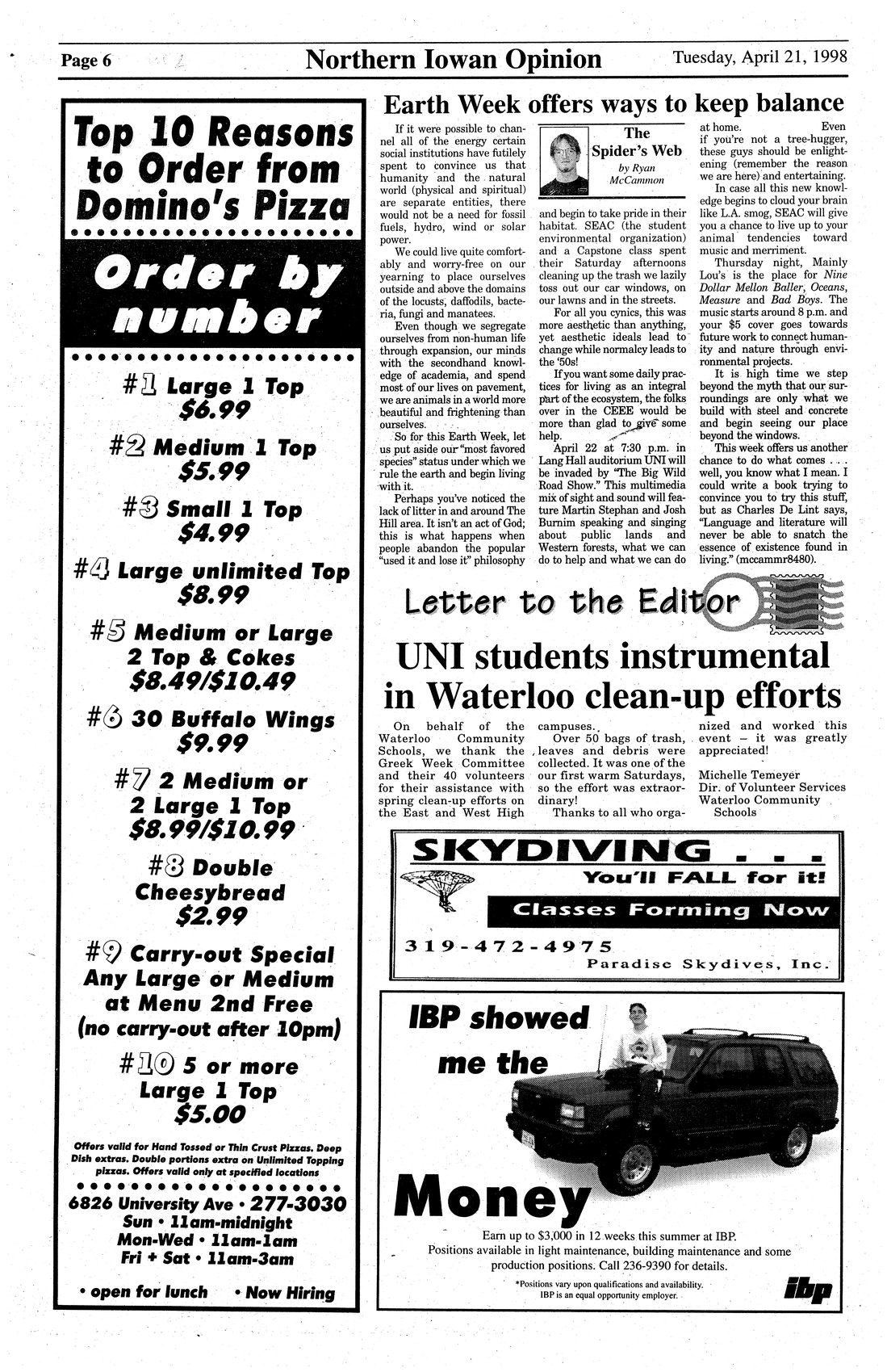 Archival Scanned Page with Text