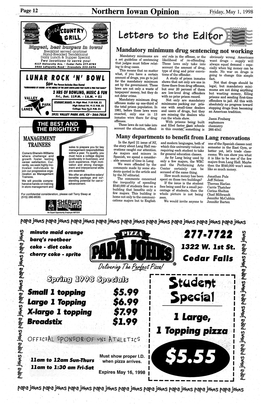 Archival Scanned Page with Text