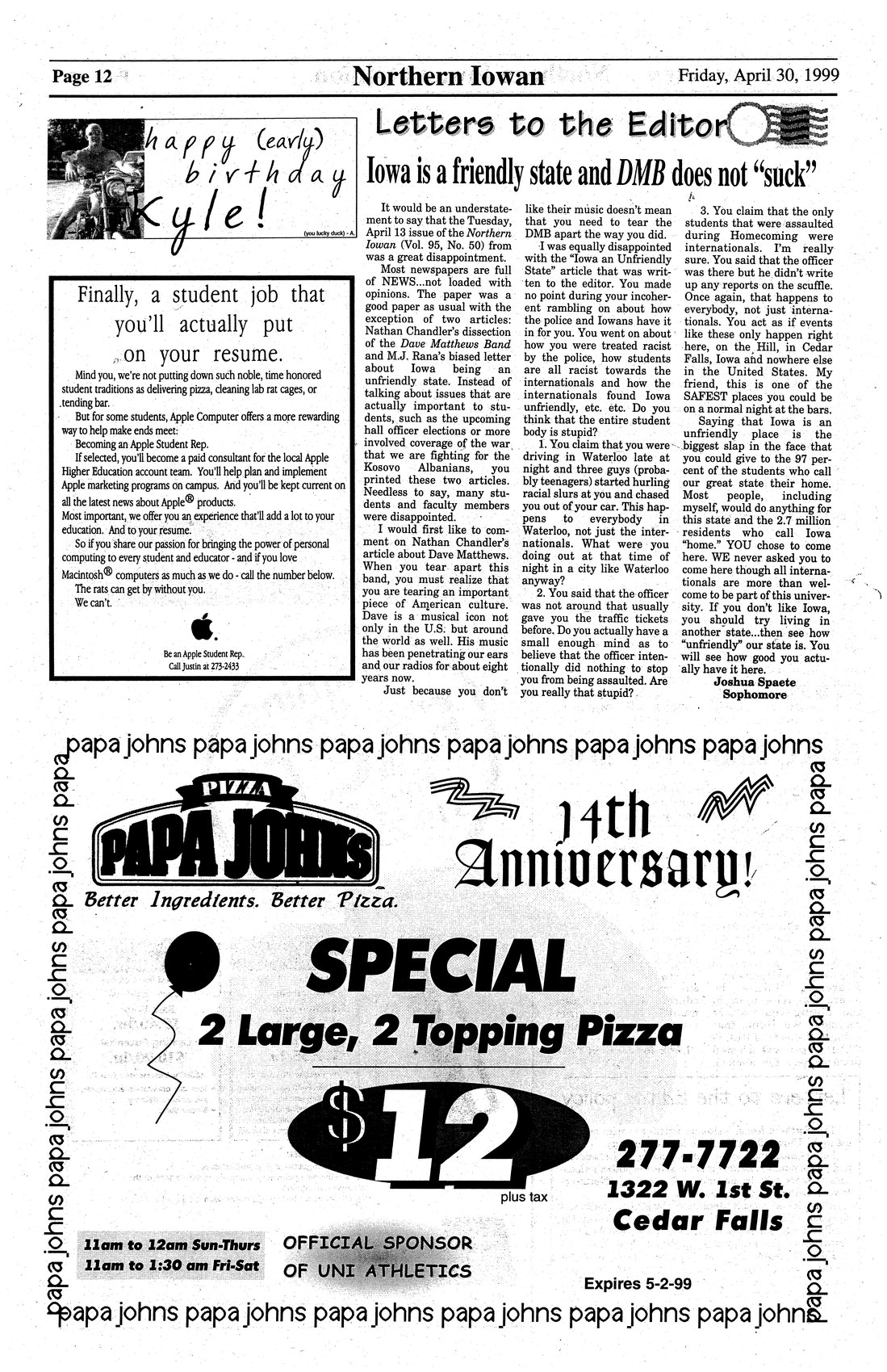 Archival Scanned Page with Text