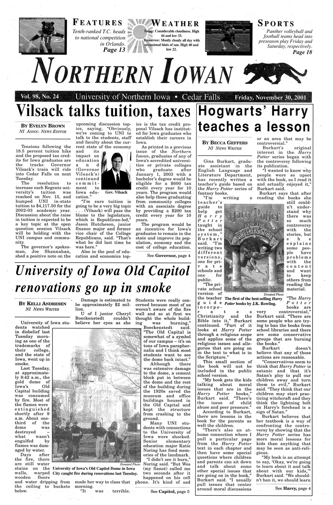 Archival Scanned Page with Text