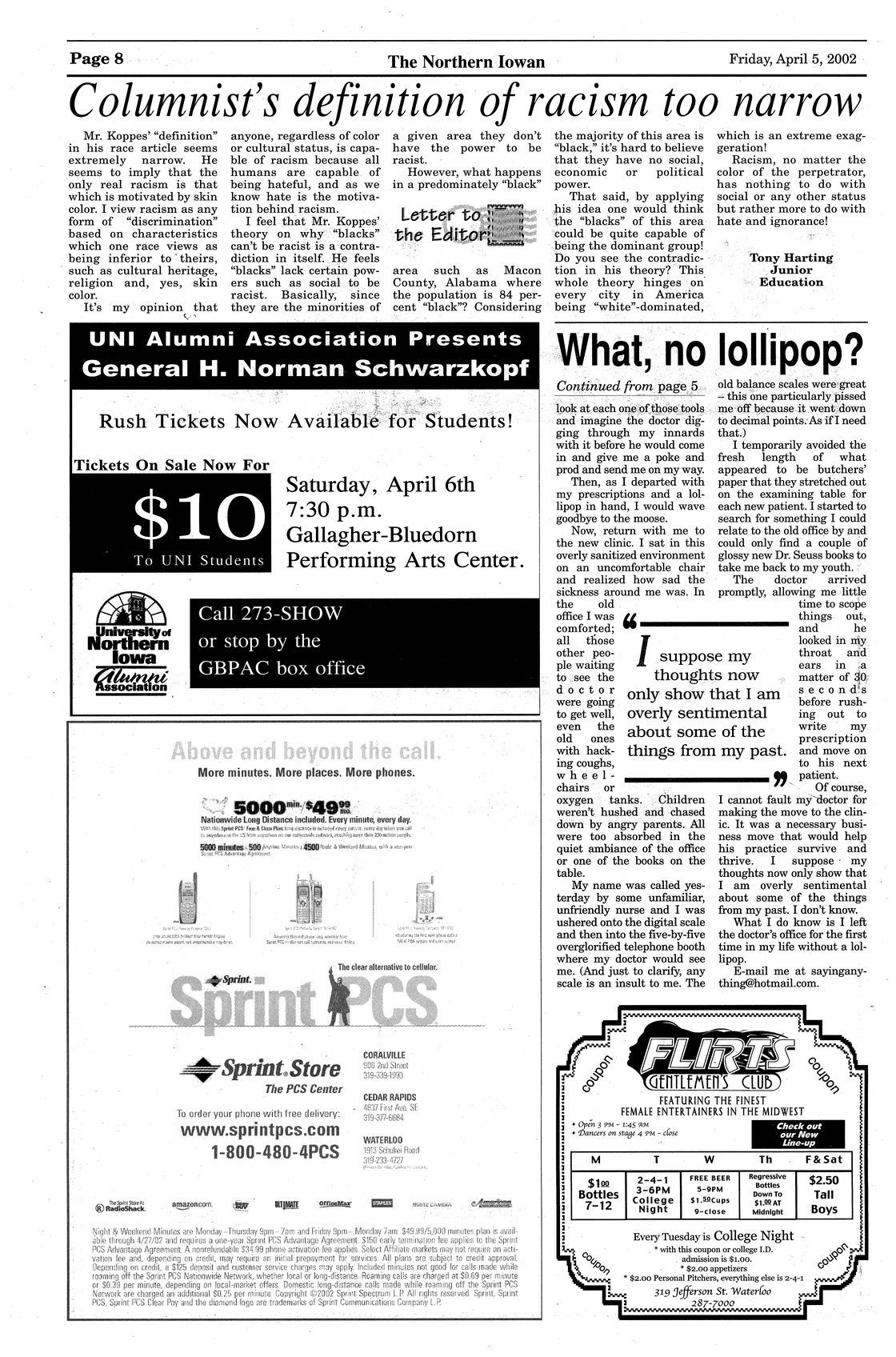 Archival Scanned Page with Text