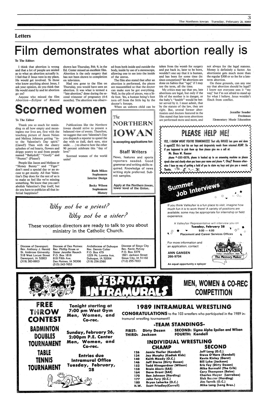 Scanned Newspaper Page