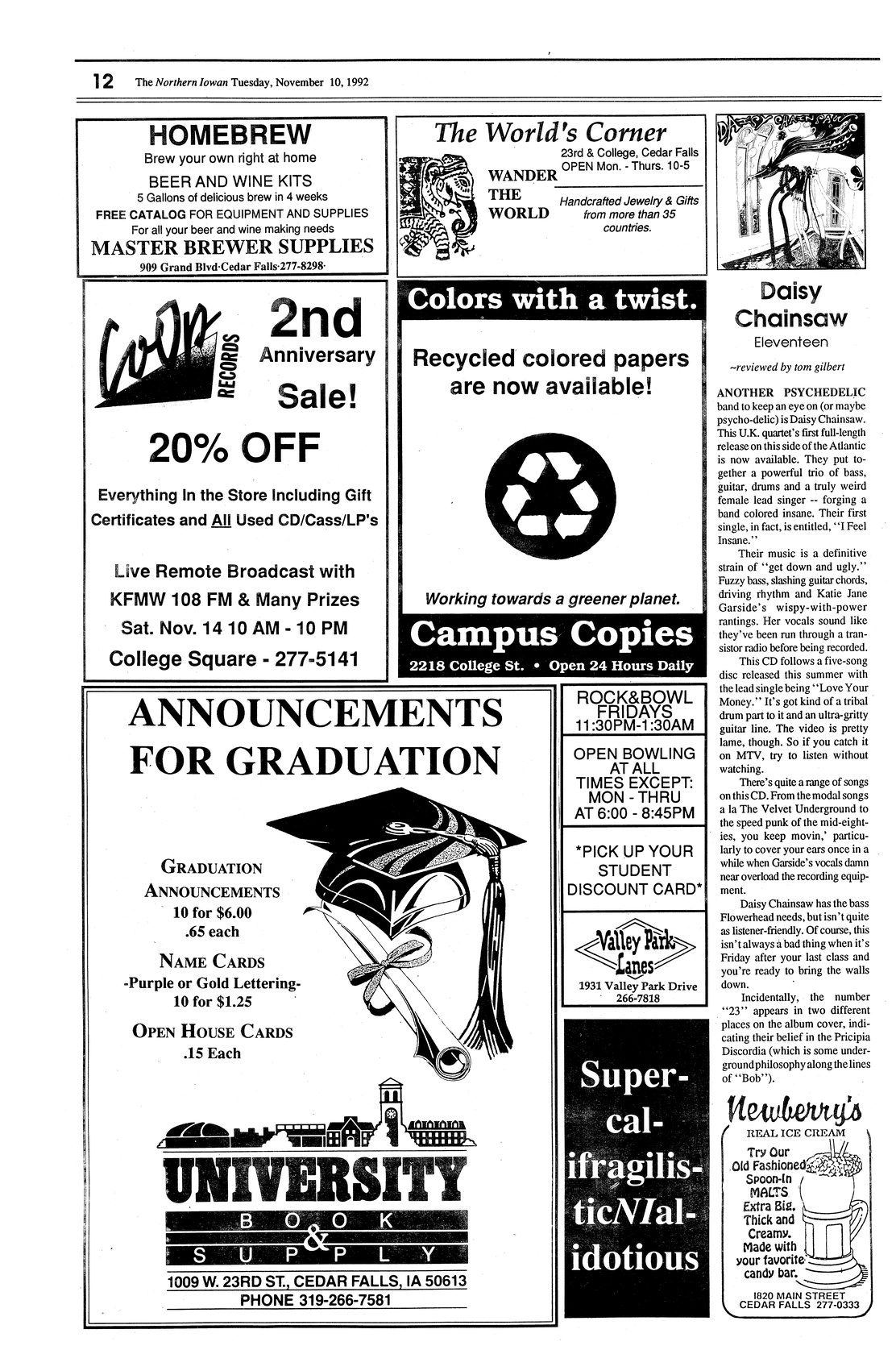 Scanned Newspaper Page