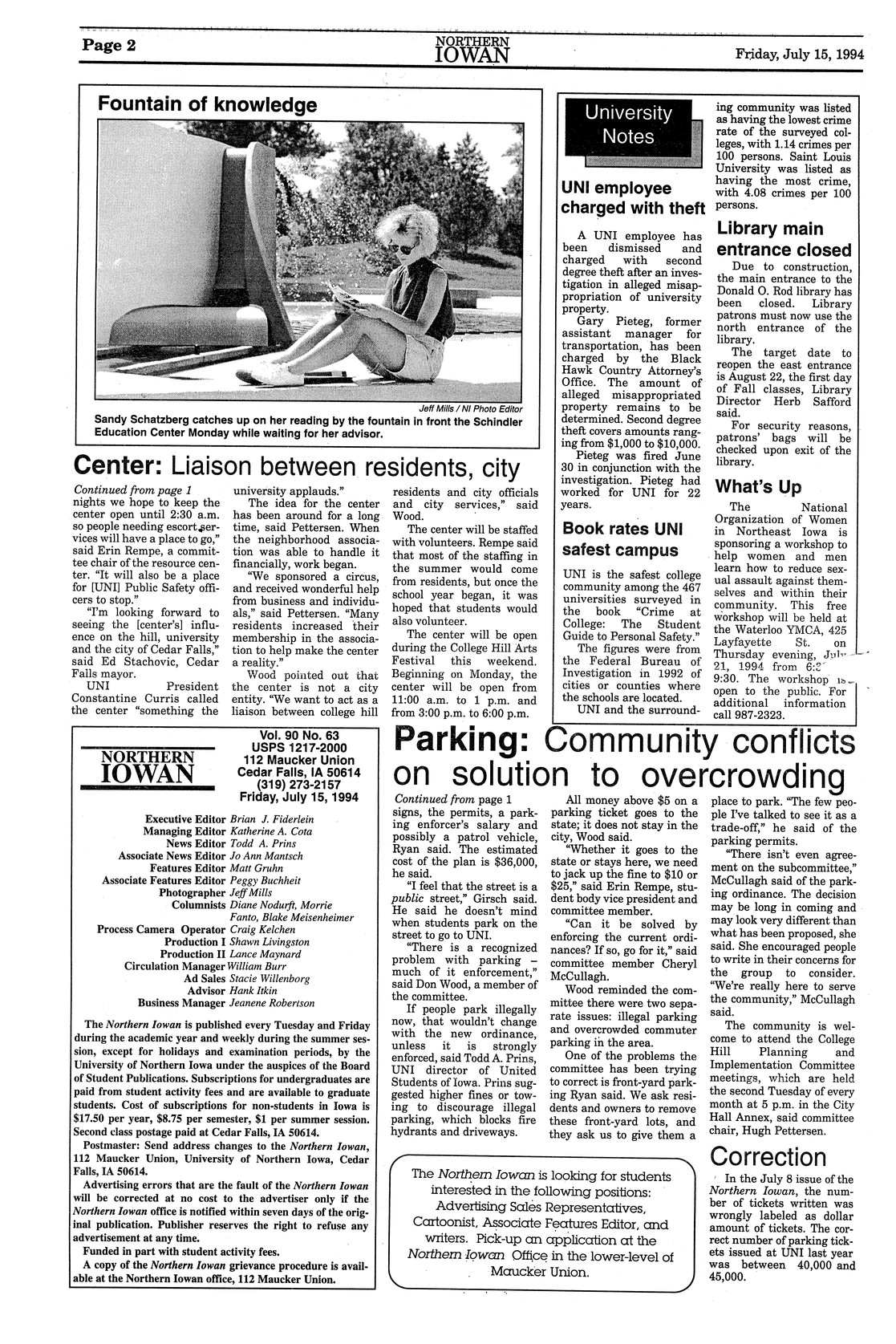 Scanned Newspaper Page