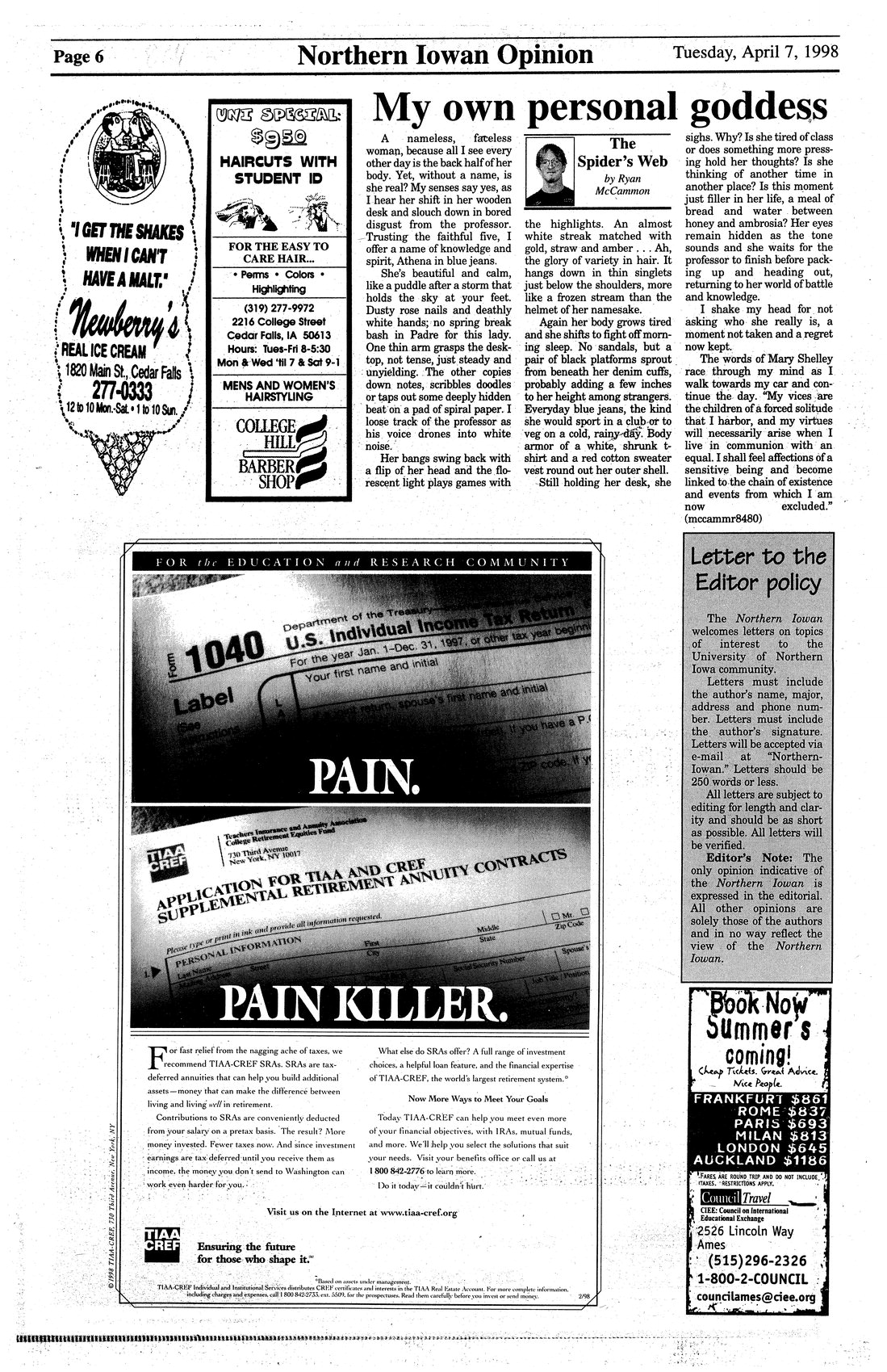 Scanned Newspaper Page