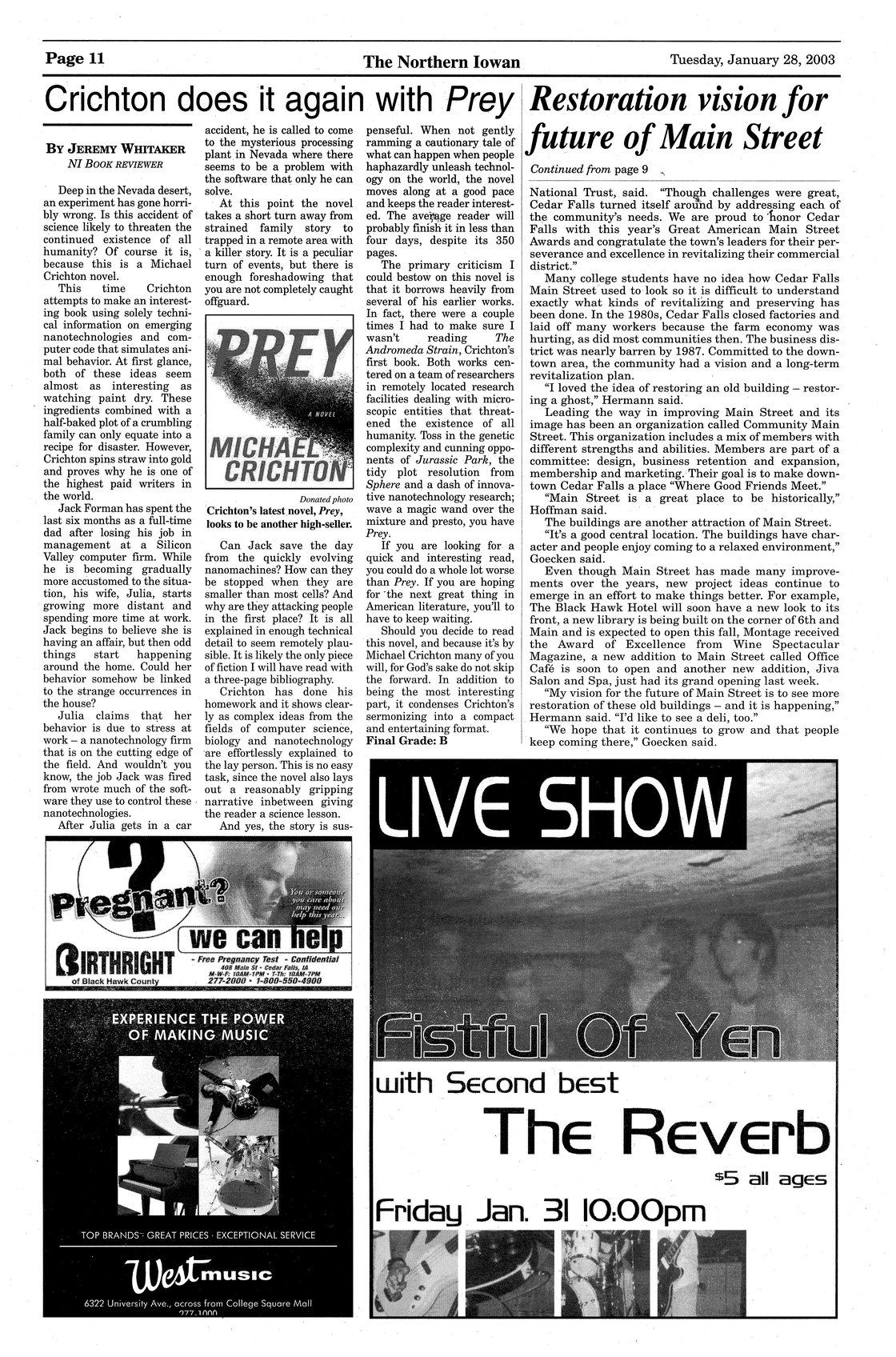 Scanned Newspaper Page