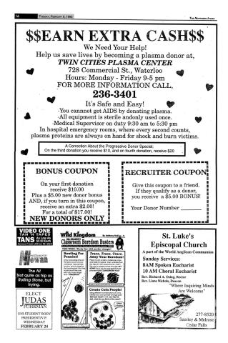 Archival Scanned Page with Text